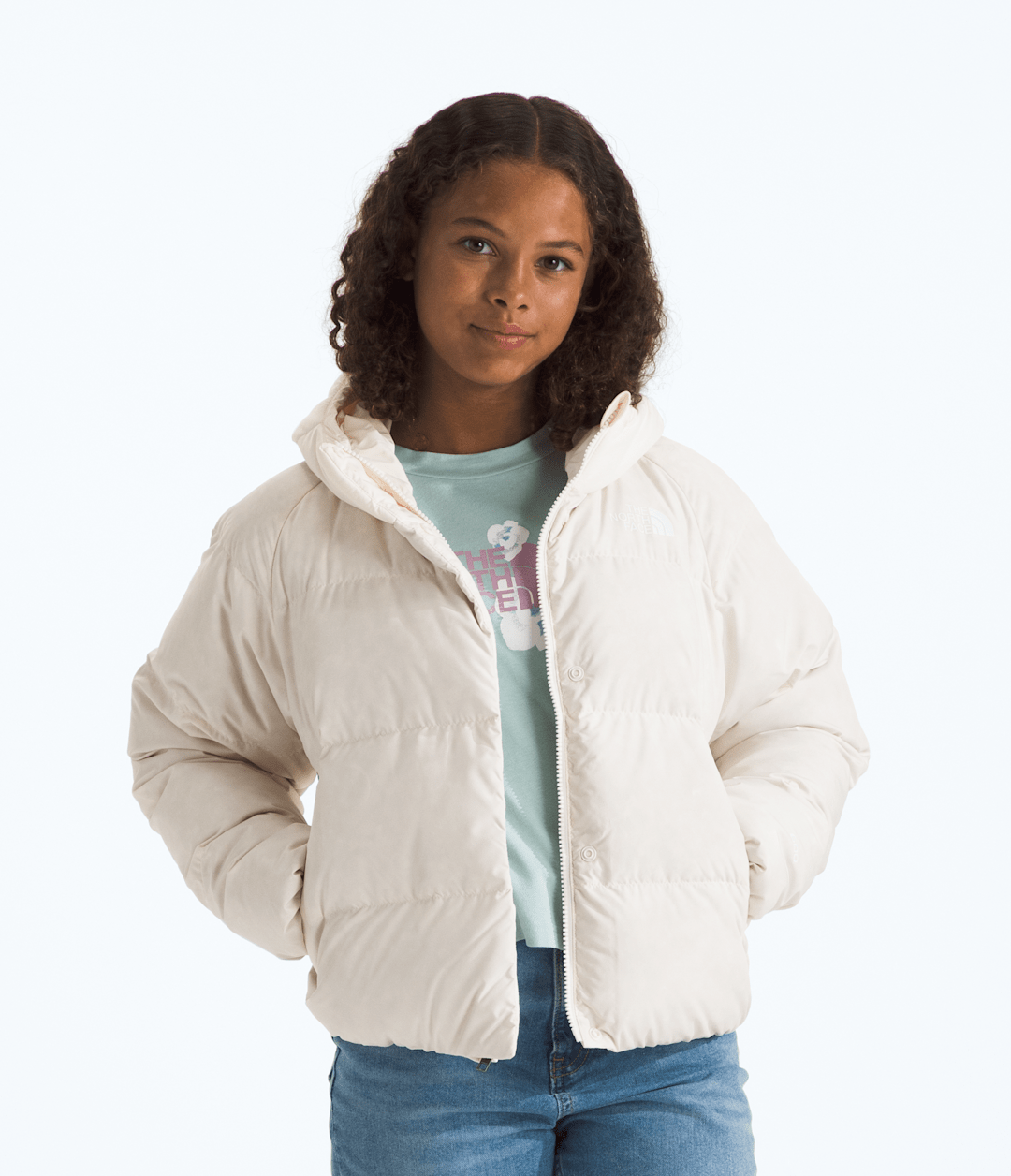 Girls’ North Down Hooded Jacket / The North Face