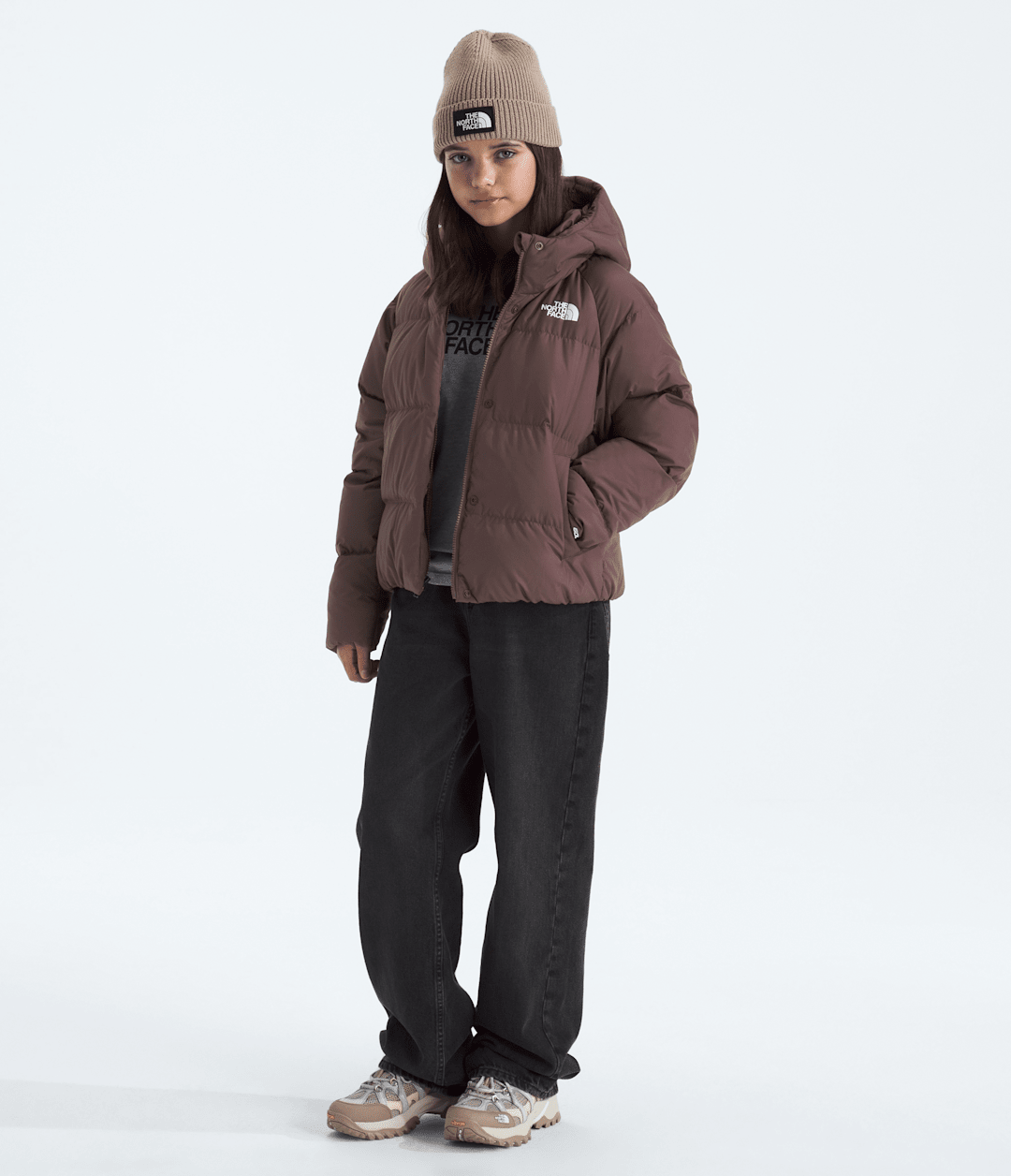 Girls’ North Down Hooded Jacket / The North Face