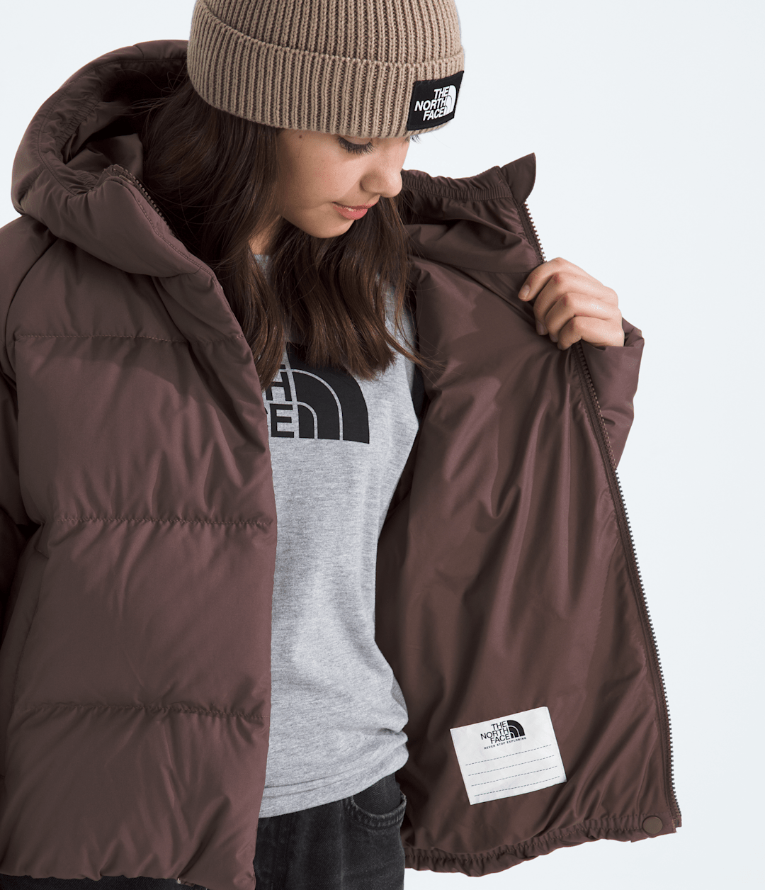 Girls’ North Down Hooded Jacket / The North Face