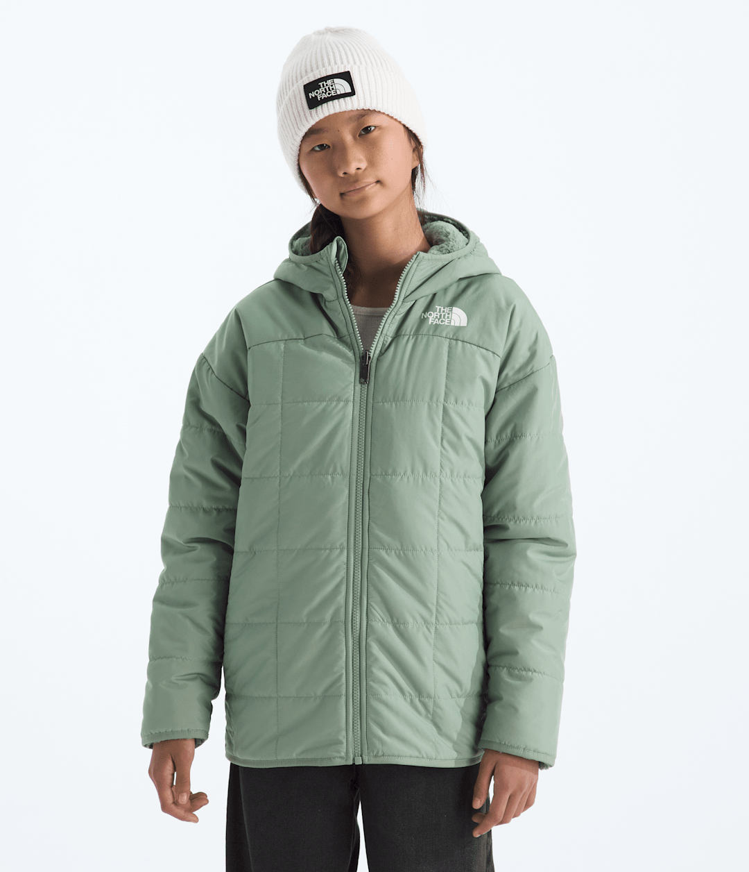 Girls’ Reversible Shasta Short Parka / The North Face