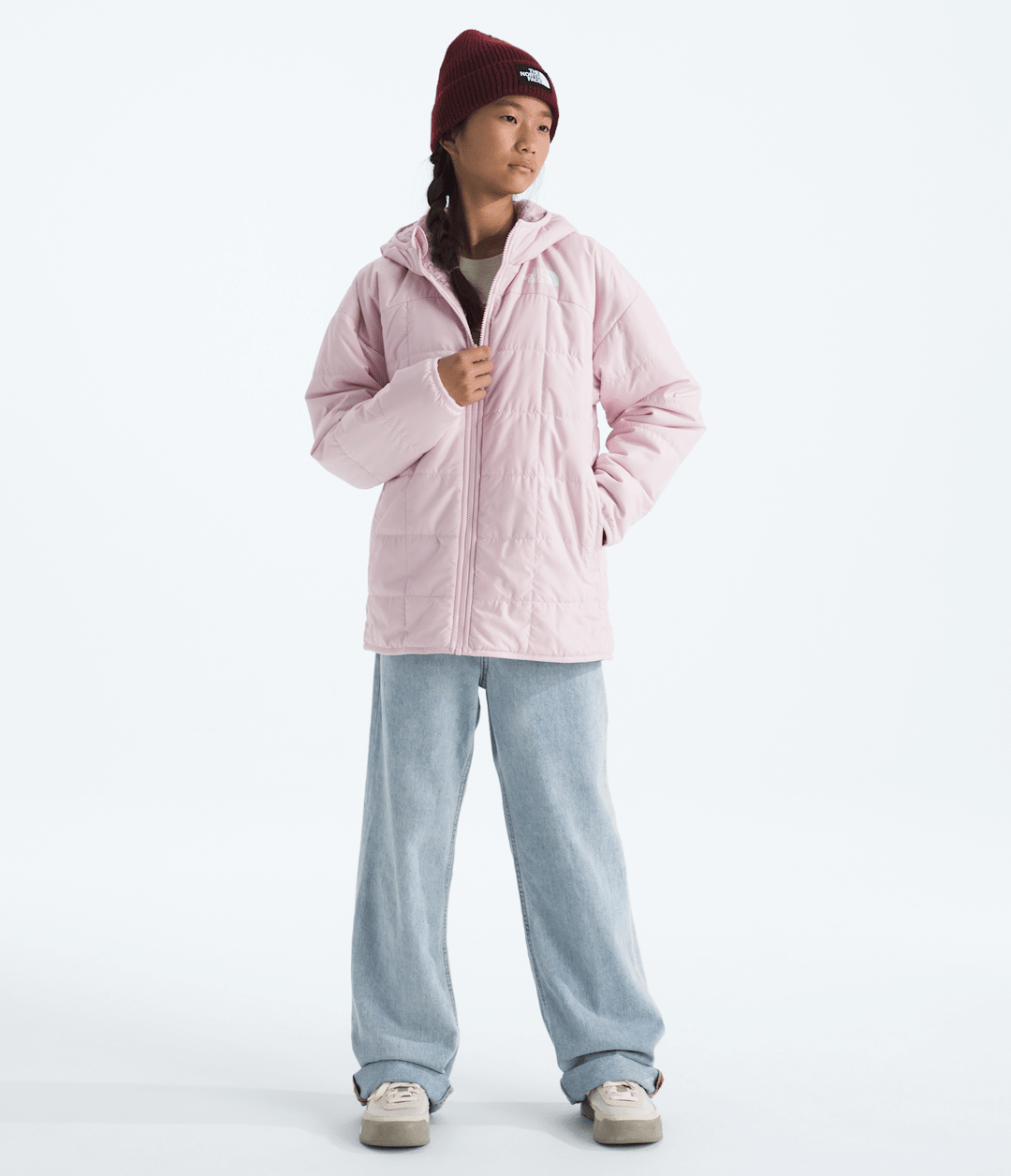 Girls’ Reversible Shasta Short Parka / The North Face