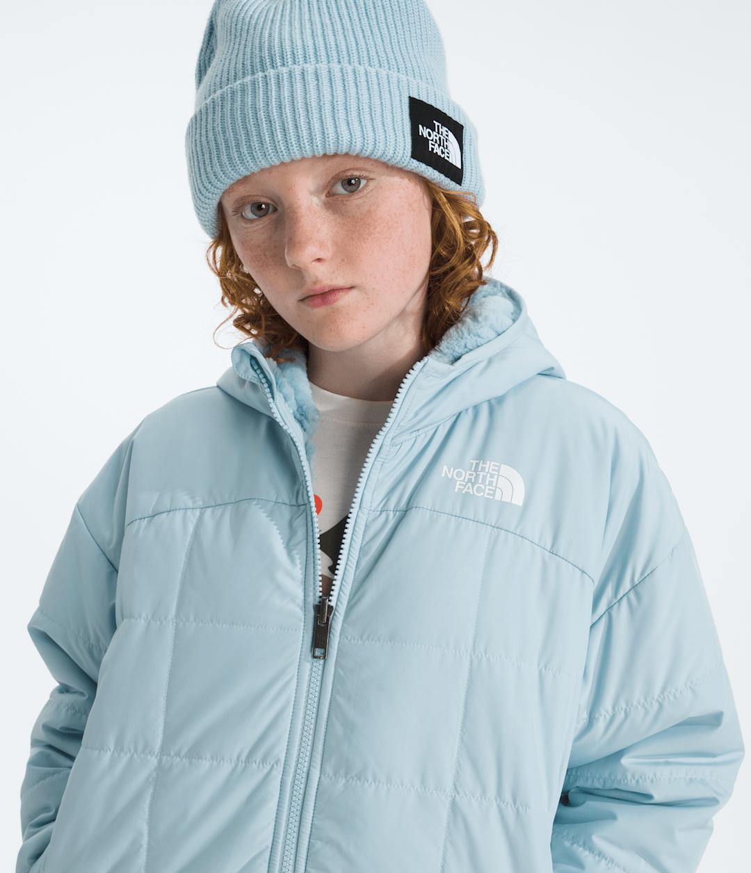 Girls’ Reversible Shasta Short Parka / The North Face