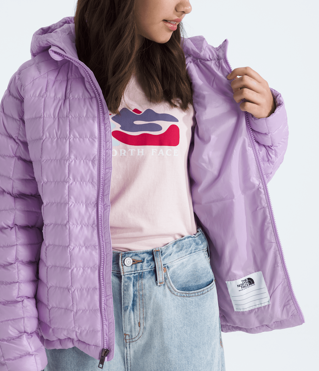 Boys’ & Girls’ THERMOBALL™ Hooded Jacket / The North Face