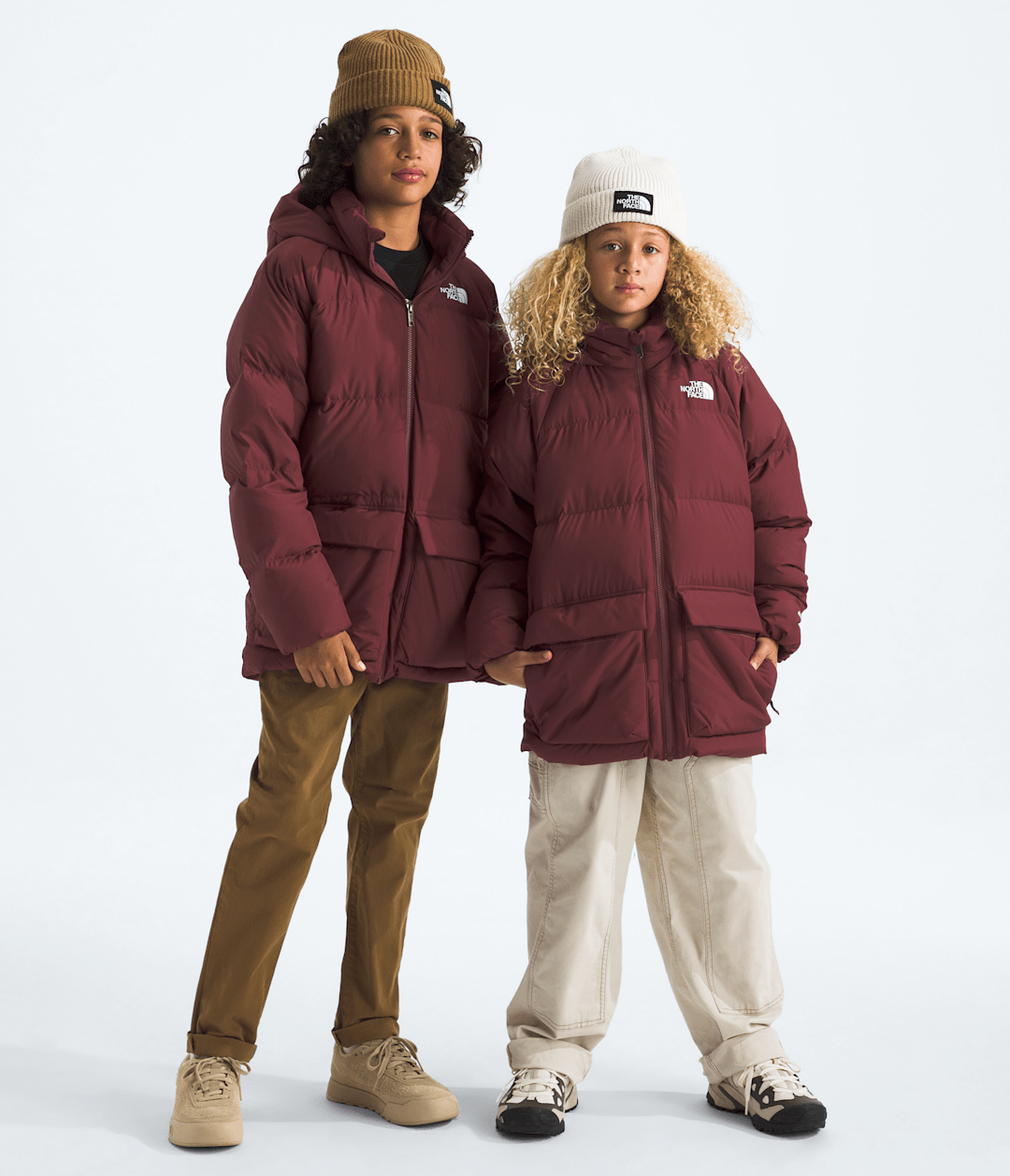 Boys’ & Girls’ North Down Fleece-Lined Short Parka / The North Face