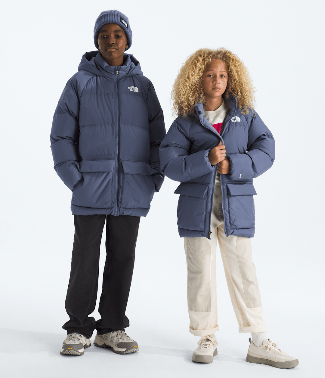 Boys’ & Girls’ North Down Fleece-Lined Short Parka / The North Face