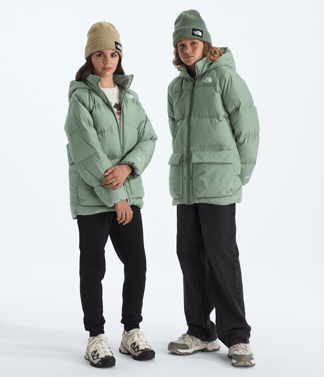 Boys’ & Girls’ North Down Fleece-Lined Short Parka / The North Face