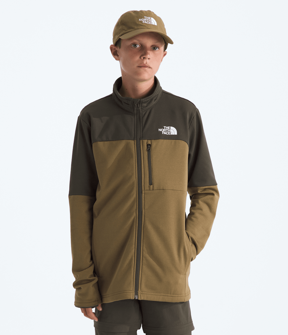 Boys’ & Girls’ Hike Mid Layer Full-Zip / The North Face