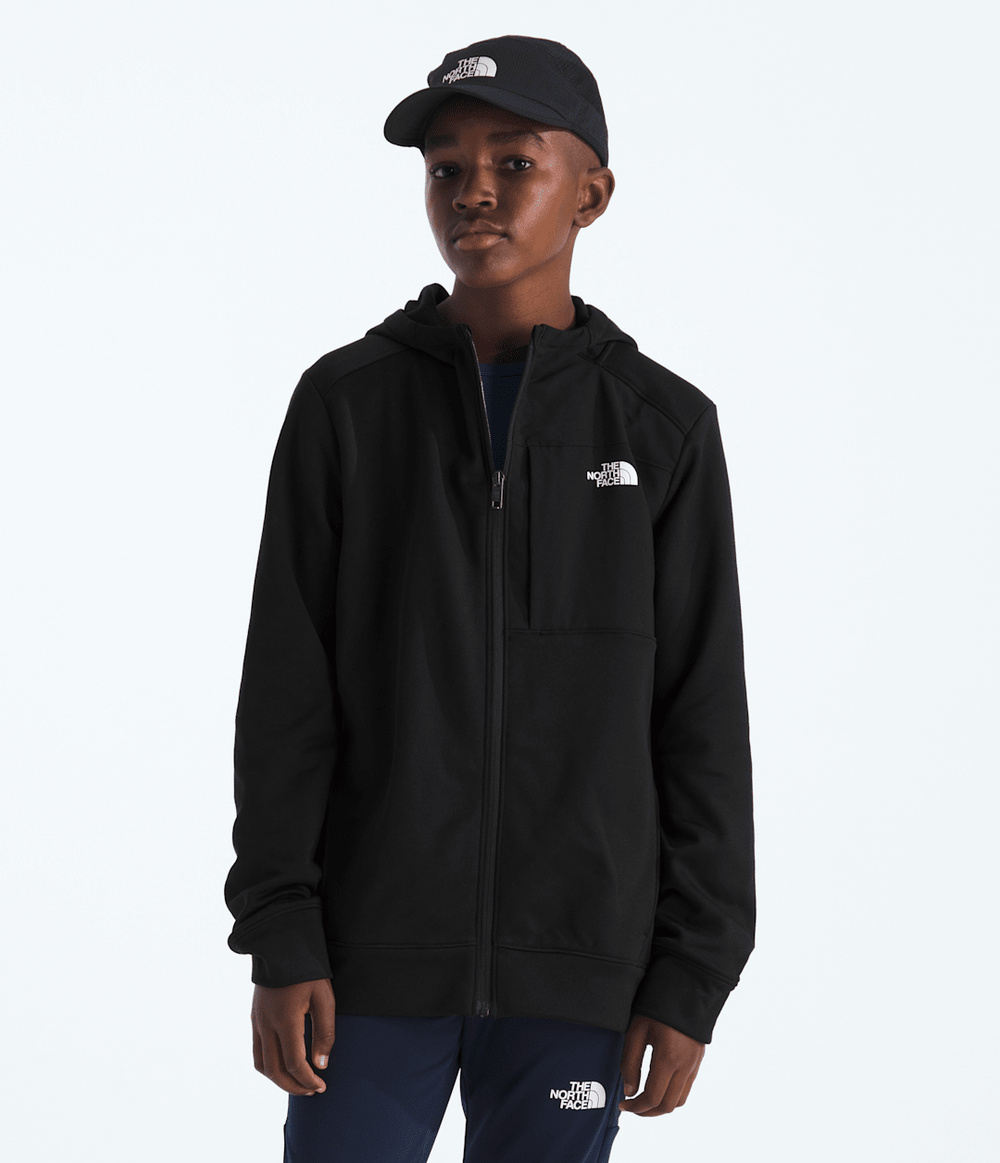 Boys’ & Girls’ TNF™ Performance Fleece Full-Zip Hooded Jacket / The North Face