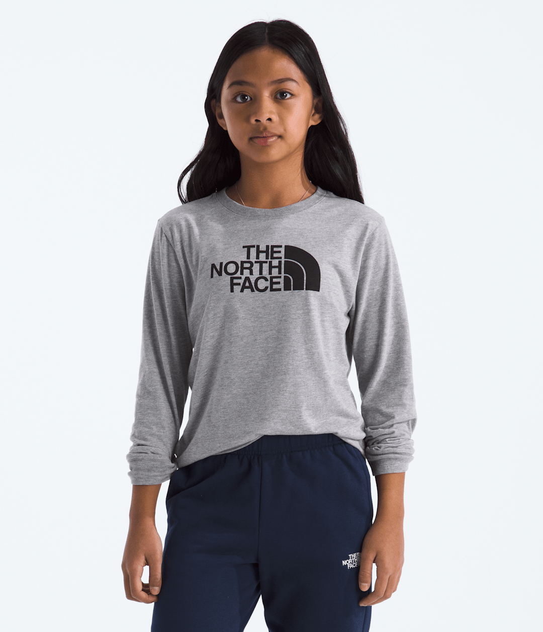 Boys’ & Girls’ Evolution Half Dome Long-Sleeve Tee / The North Face