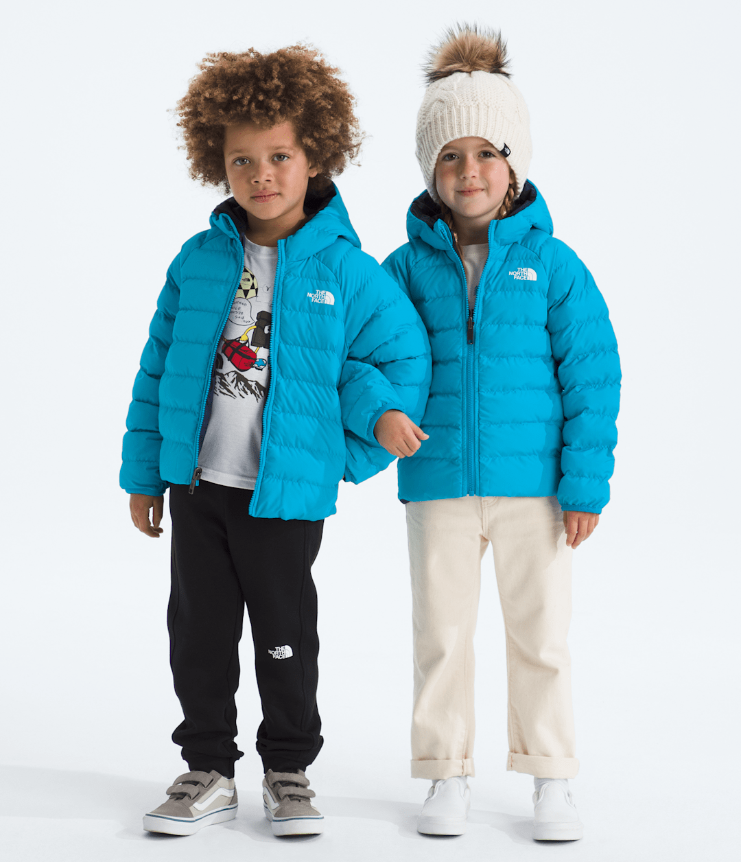 Kids’ Reversible Perrito Hooded Jacket / The North Face