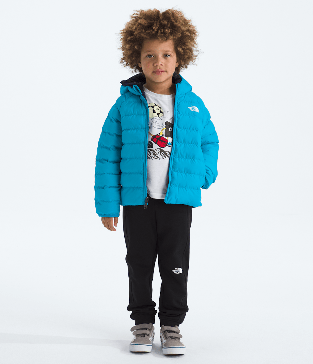 Kids’ Reversible Perrito Hooded Jacket / The North Face