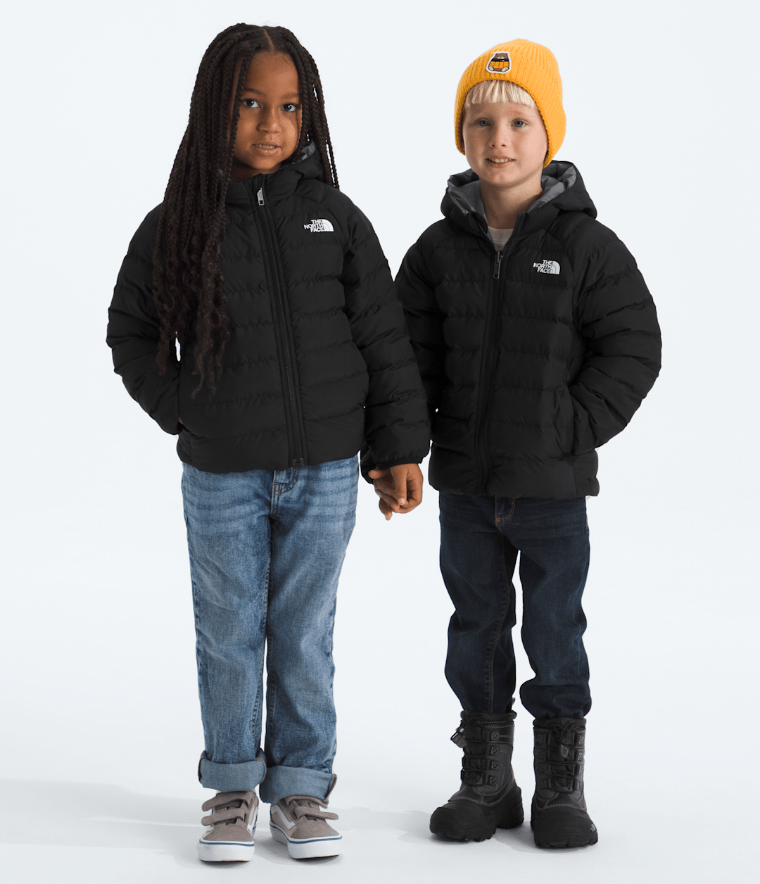 Kids’ Reversible Perrito Hooded Jacket / The North Face