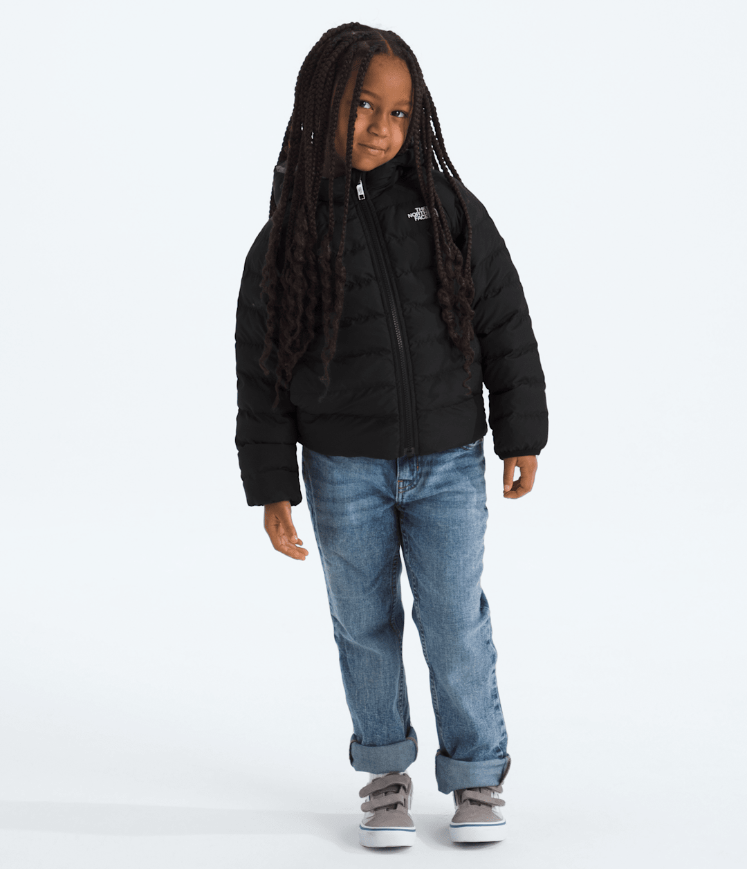 Kids’ Reversible Perrito Hooded Jacket / The North Face