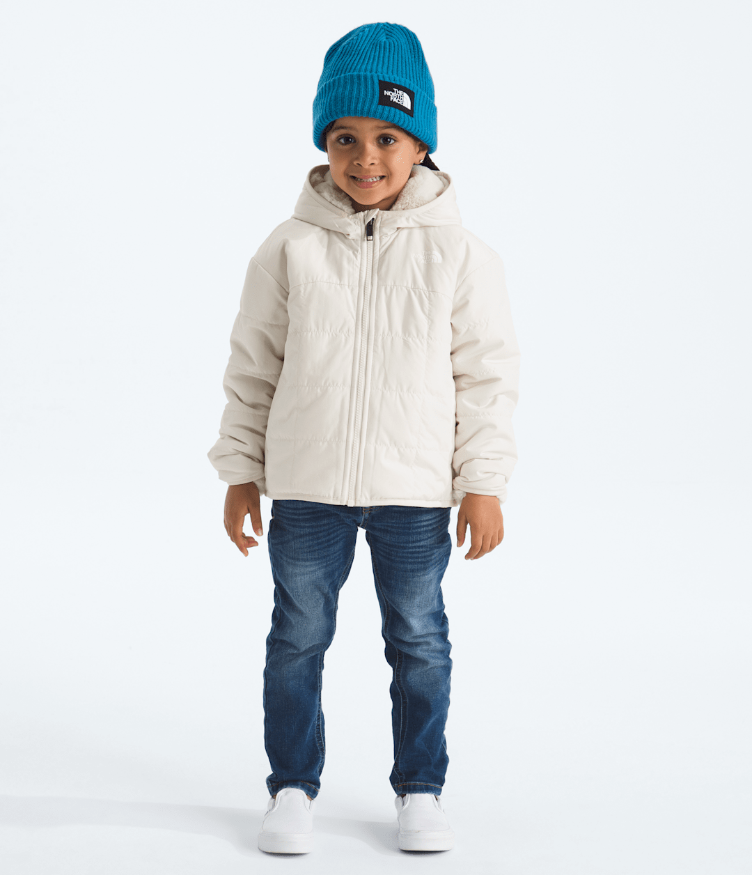 Girls’ Reversible Shasta Full-Zip Hooded Jacket / The North Face