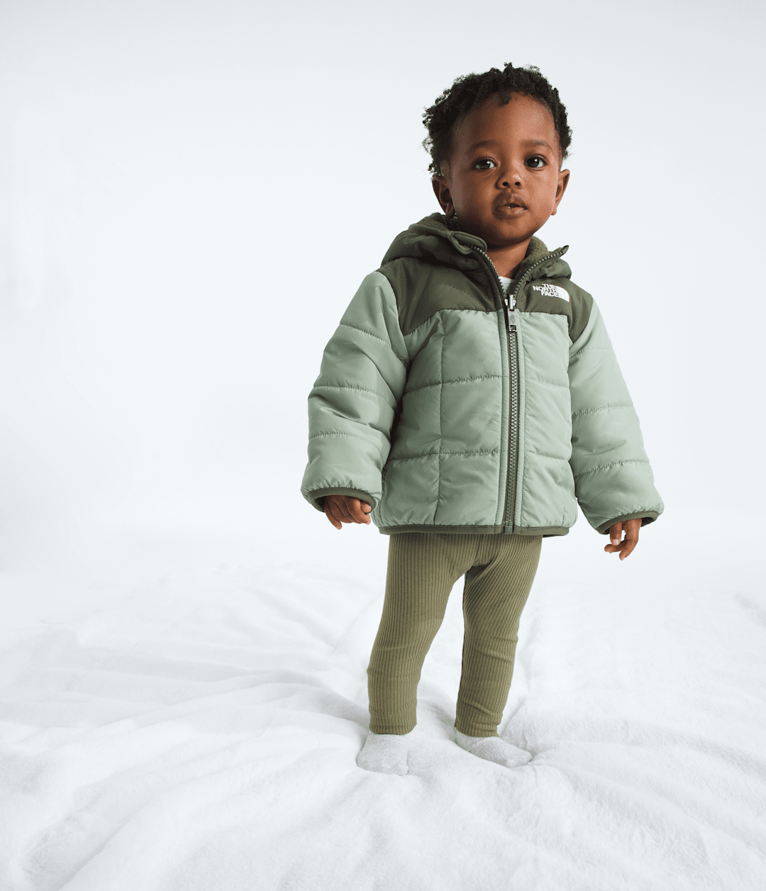 Baby Boys’ Reversible Shasta Full-Zip Hooded Jacket / The North Face